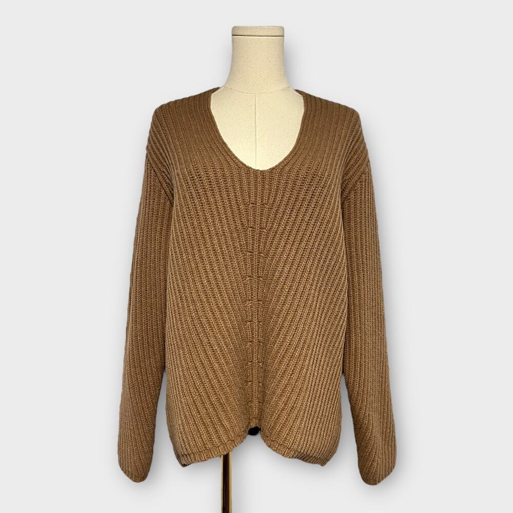 Acne Studios Deborah 100% Wool V-Neck Sweater Size XS - Picture 2 of 8